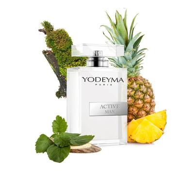 YODEYMA Active Man – Vyriškas Eau de Parfum su ananaso ir pačiulio natomis