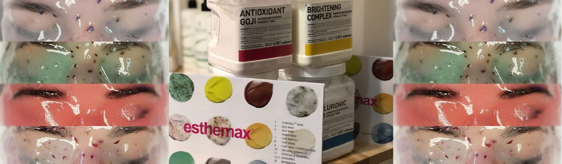 Nulupamos alginatinės veido kaukės - Esthemax HydroJelly Mask