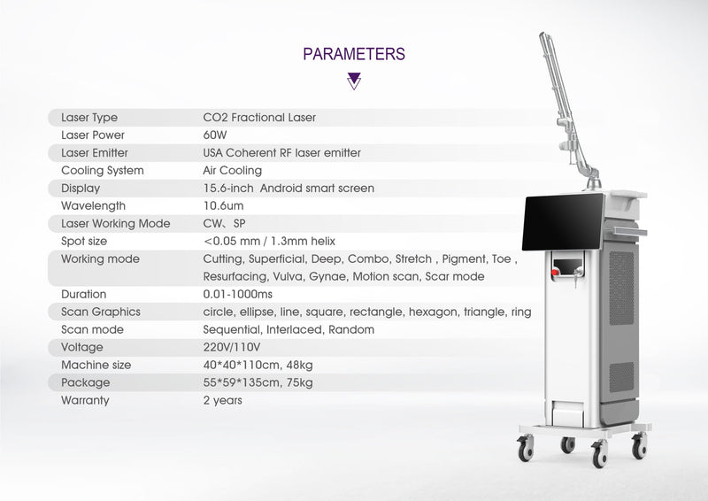 CO2 Fractional Laser Machine