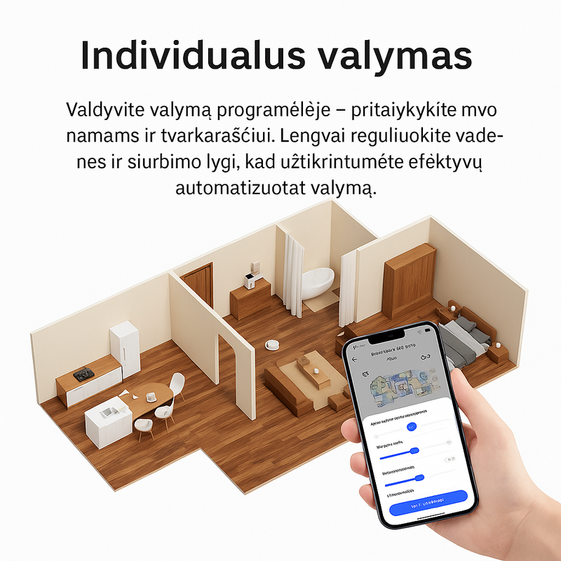 Dulkių Siurblys-Robotas Dreame L10S Plus, Su Plovimo Funkcija, Automatinis Išsivalymas