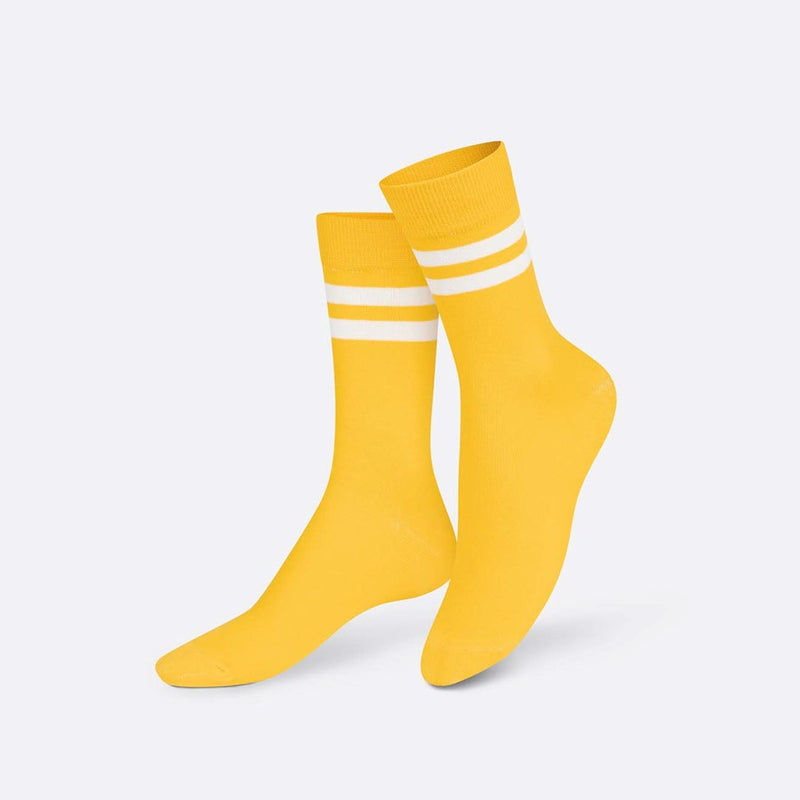 Kojinės Šveicariškas Sūris Gruyere, žaismingos spalvotos kojinės, Originali dovana vyrams, moterims, vaikams ir paaugliams, universalus dydis, sūrio formos kojinės  - EAT MY SOCKS Soft Gruyère Cheese
