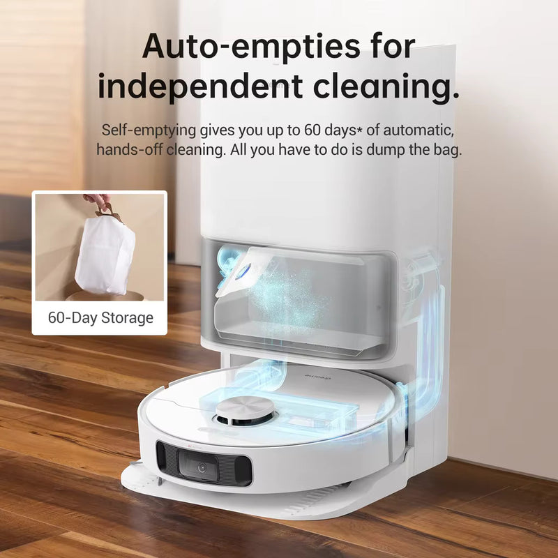 Dreame L10S Plus Robot Vacuum Cleaner with Smart Mopping, Automatic Self-Cleaning, Powerful Suction, and AI Navigation