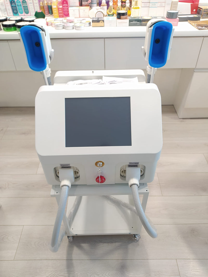 Krioterapijos Aparatas su medicininio silikono antgaliais, Kriolipolizės procedūroms, vakuuminis riebalų šaldymo aparatas - Cryolipolysis machine - AurelijosSPA