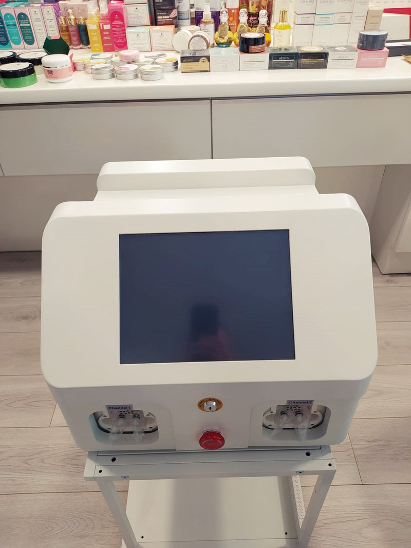 Krioterapijos Aparatas su medicininio silikono antgaliais, Kriolipolizės procedūroms, vakuuminis riebalų šaldymo aparatas - Cryolipolysis machine - AurelijosSPA