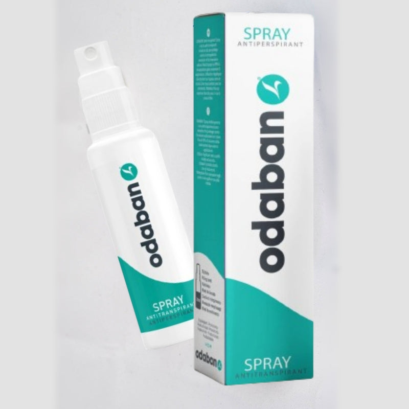 ODABAN Purškiamas Antiperspirantas nuo Prakaitavimo ir nemalonaus prakaito kvapo, tinka jautriai odai, vyrams ir moterims