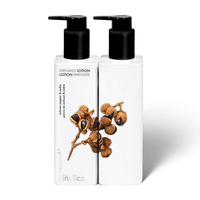 Kinetics - Parfumuotas Rankų ir Kūno Losjonas su Sičuano Pipirais ir Kedru, HAND AND BODY LOTION SICHUAN PEPPER & CEDAR