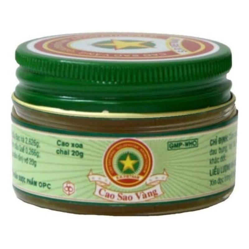 Veido ir Kūno Balzamas "Auksinė Žvaigždė" | Golden Star Balm Vietnam 20 gram