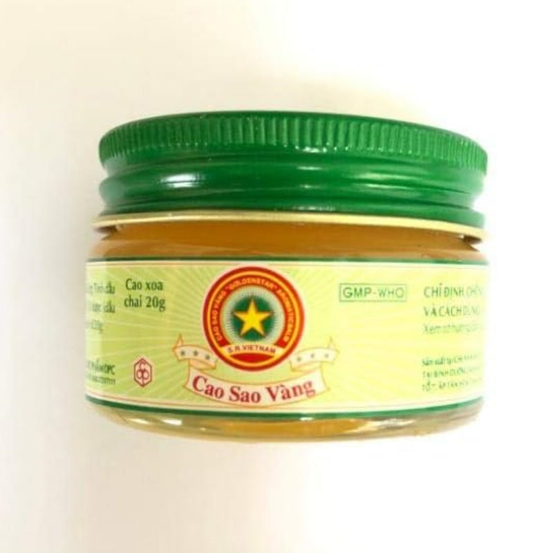 Veido ir Kūno Balzamas "Auksinė Žvaigždė" | Golden Star Balm Vietnam 20 gram