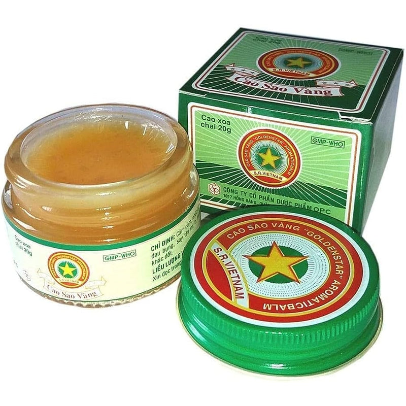 Veido ir Kūno Balzamas "Auksinė Žvaigždė" | Golden Star Balm Vietnam 20 gram