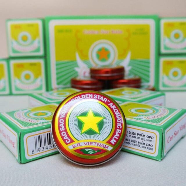 Veido ir Kūno Balzamas "Auksinė Žvaigždė" | Golden Star Balm Vietnam 4 gram