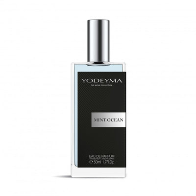 YODEYMA Mint Ocean Kvepalai 50ml juodo buteliuko su sidabriniu dangteliu variantas