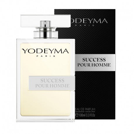 YODEYMA Success Pour Homme kvepalai vyrams su elegantišku dizainu ir jungtinėmis aromatų natomis