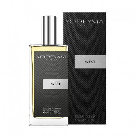 YODEYMA West Eau de Parfum kvepalai vyrams 50ml su elegantišku dizainu ir rafinuotu aromatu