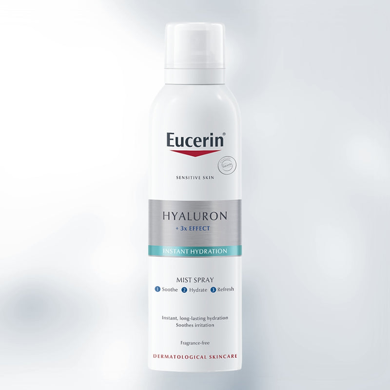 Eucerin - Purškiama veido dulksna su Hialurono rūgštimi sausai ir jautriai odai