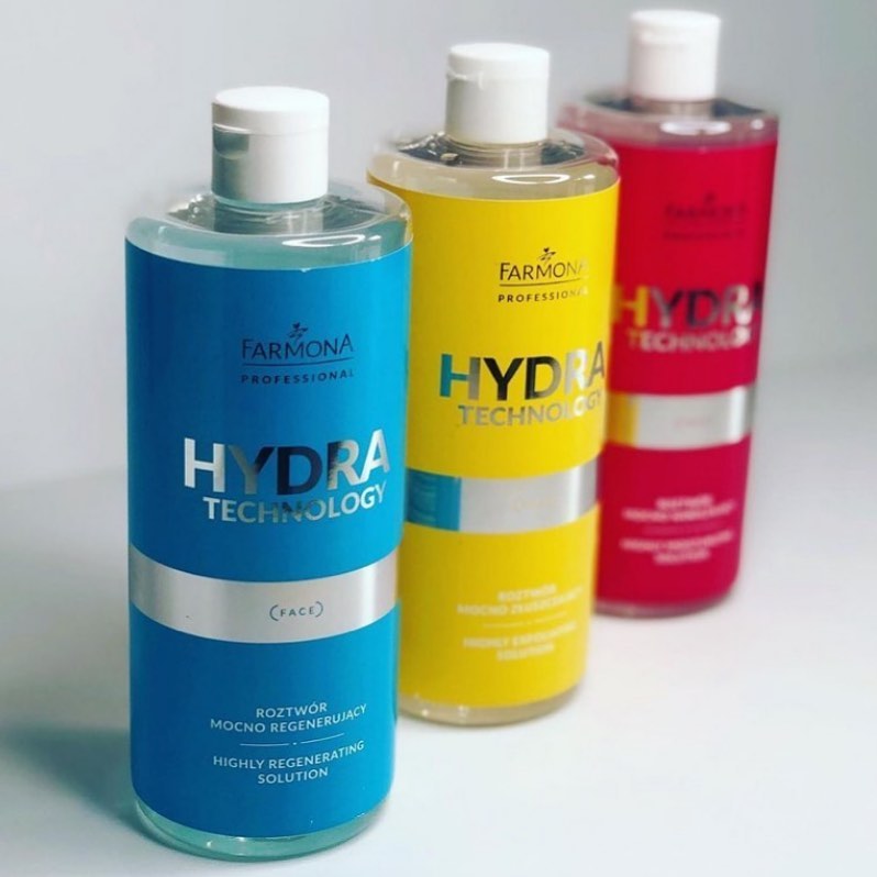 Drėkinantis HydraFacial Solution Tirpalas - serumas, veido valymui, veido šveitimui, veikliųjų medžiagų įvedimui | FARMONA Professional