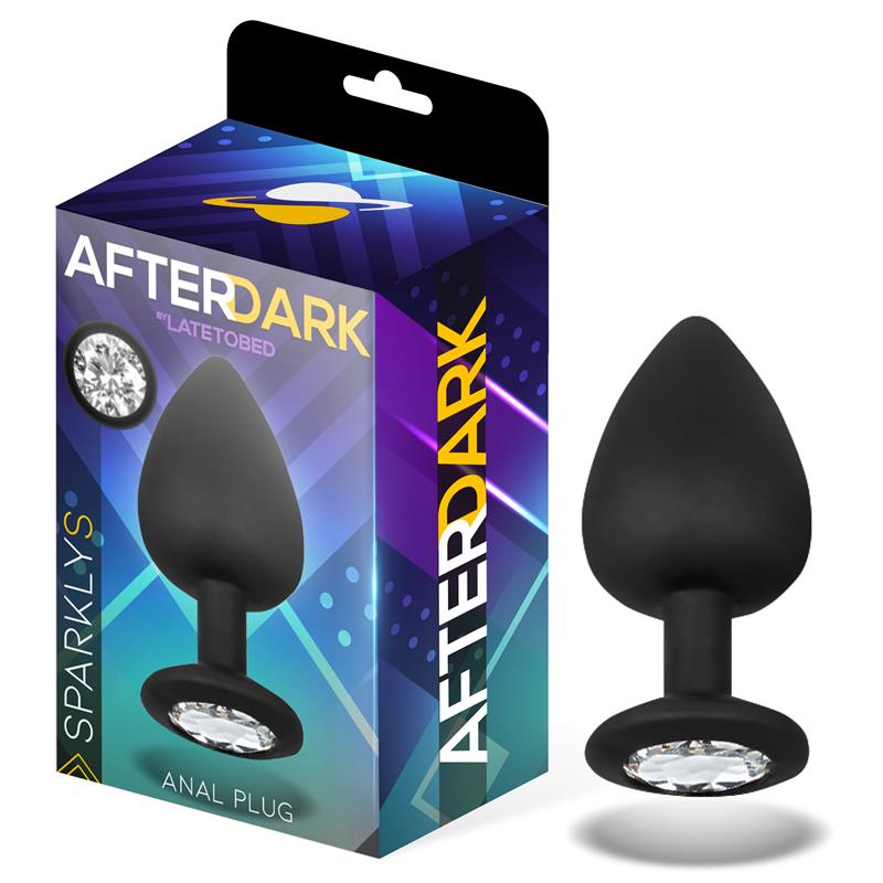 Analinis kaištis su deimantu puikiai tinka Vyrams ir Moterims - AFTERDARK