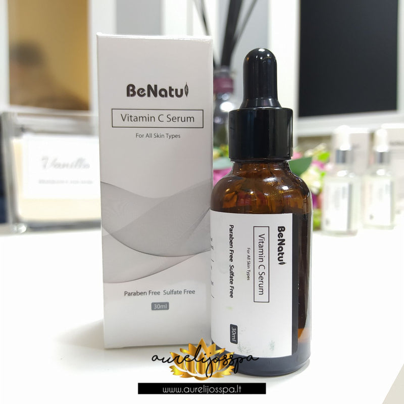 Hialurono serumas su Vitaminu C - BeNatu