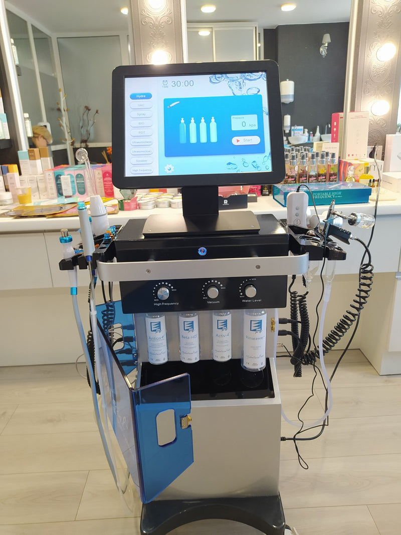 HydraFacial Edge Systems Aparatas 10in1 su Originaliu antgaliu | Original HydraFacial Machine MD Tower - AurelijosSPA