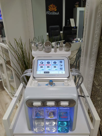 Hydrafacial aparatas 6in1 su deguonies prisotinimo funkcija - AurelijosSPA