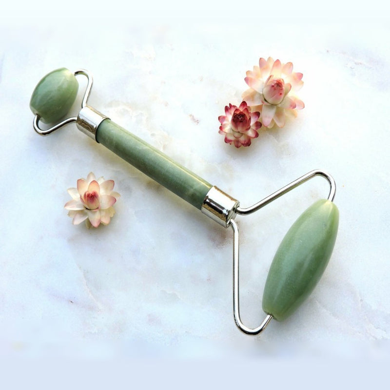 Nefrito akmens masažuoklis - Jade roller