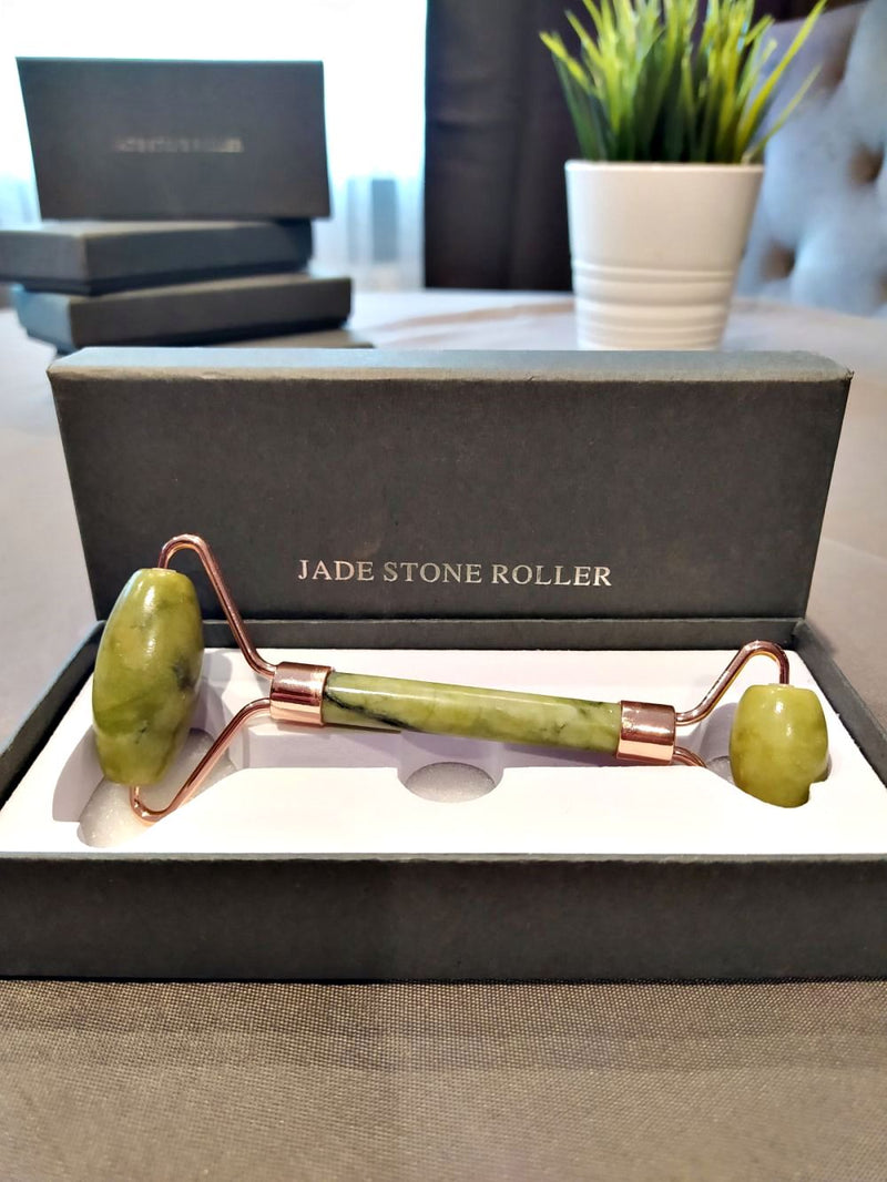 Nefrito masažuoklis - Jade roller