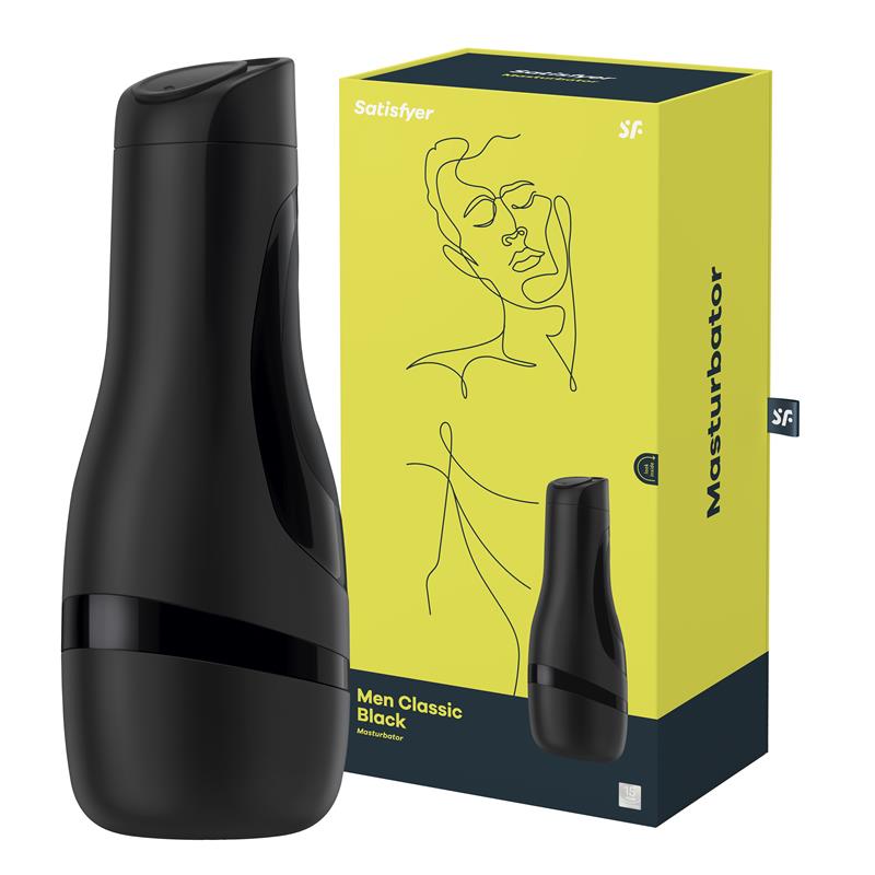 Masturbatorius Vyrams stilingas sekso žaislas suaugusiems - Satisfyer Men Classic Black Masturbator