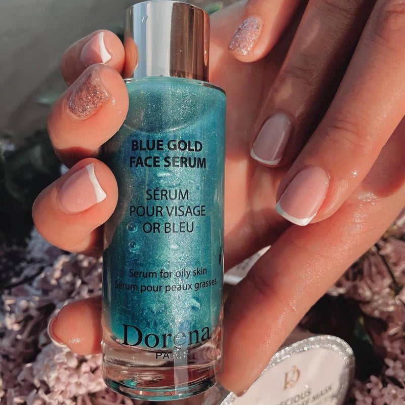 Mėlyno Aukso Serumas Riebiai ir į Aknę Linkusiai Odai - Dorena Paris Cosmetics