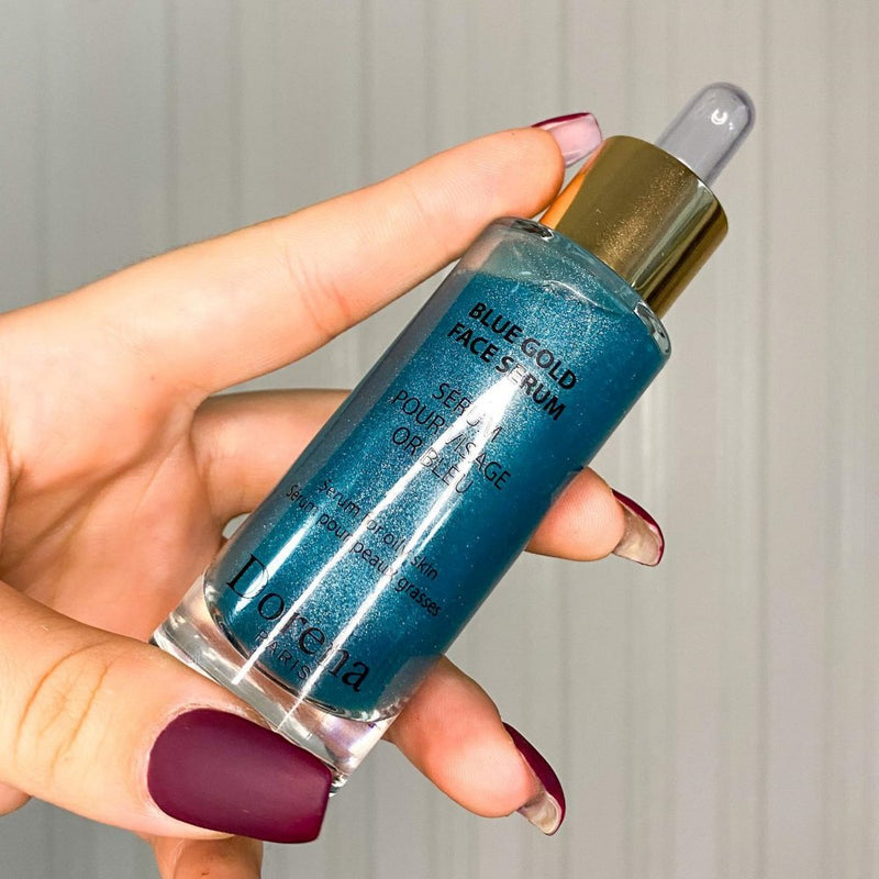 Mėlyno Aukso Serumas Riebiai ir į Aknę Linkusiai Odai - Dorena Paris Cosmetics