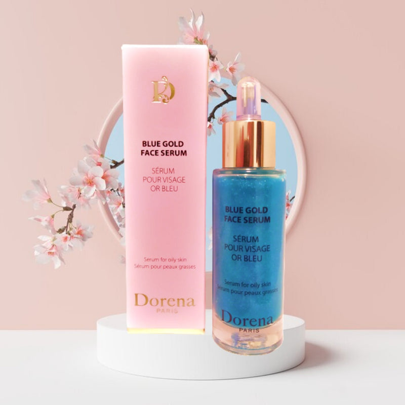 Mėlyno Aukso Serumas Riebiai ir į Aknę Linkusiai Odai - Dorena Paris Cosmetics