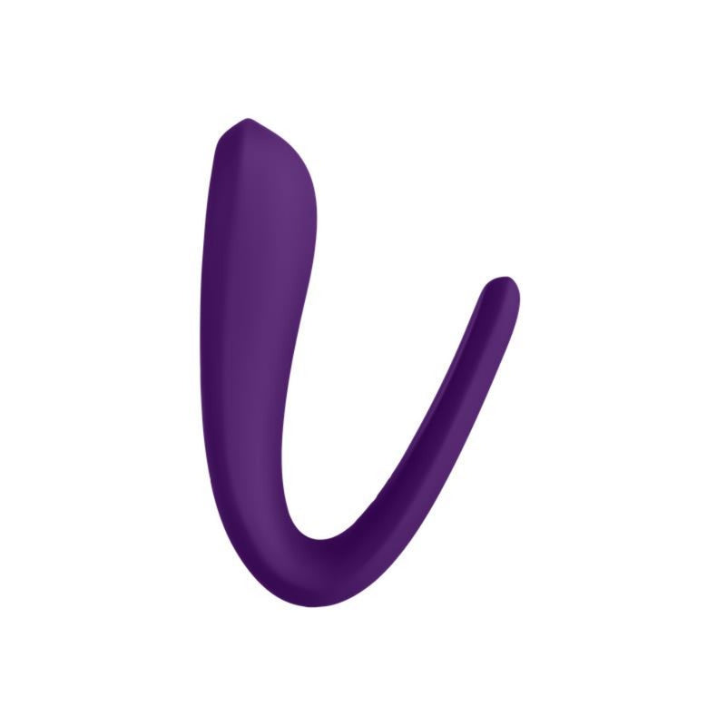 Porų vibratorius - klitorio ir penio stimuliatorius su galingu vibracijos varikliu | Satisfyer sekso žaislai suaugusiems, Double Classic Partner Vibrator