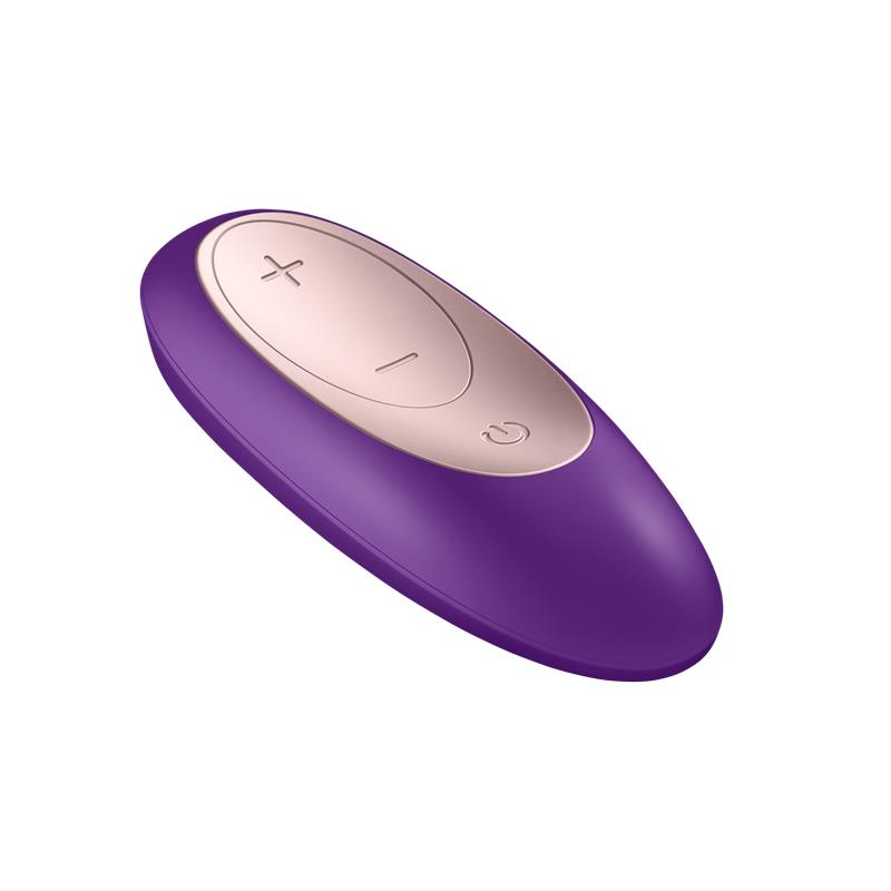 Vibratorius poroms su nuotolinio valdymo pulteliu - Satisfyer Double Plus Remote Partner Vibrator