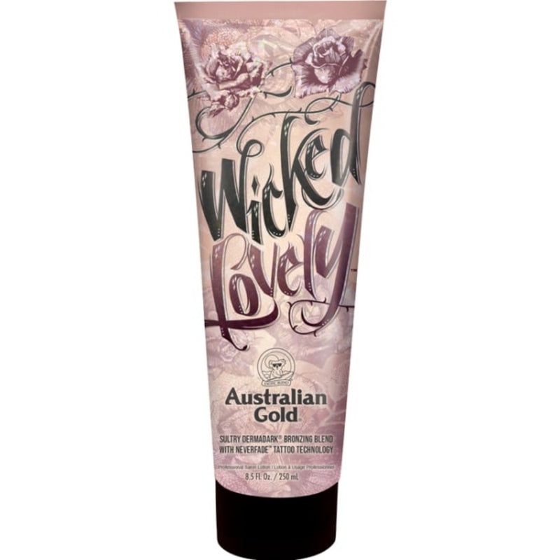 Soliariumo įdegio kremas su natūraliais bronzantais veidui ir kūnui Australian Gold WICKED LOVELY 250ml