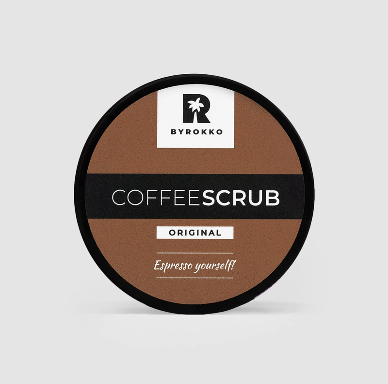 BYROKKO Coffee Scrub Veido ir kūno šveitiklis su kava